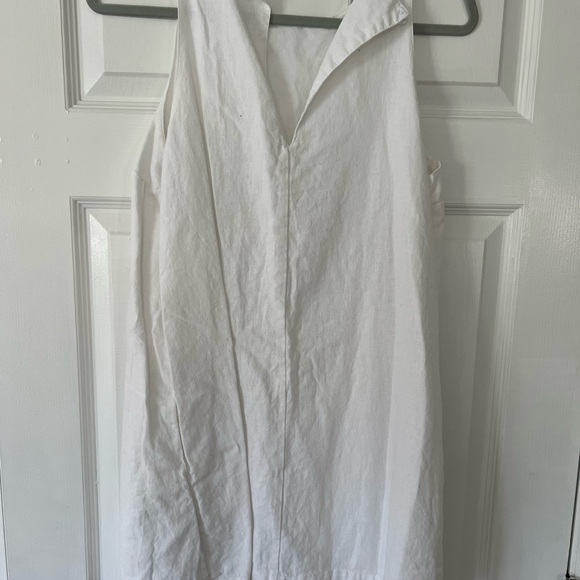 Abercrombie White Linen Dress - Picture 2 of 2